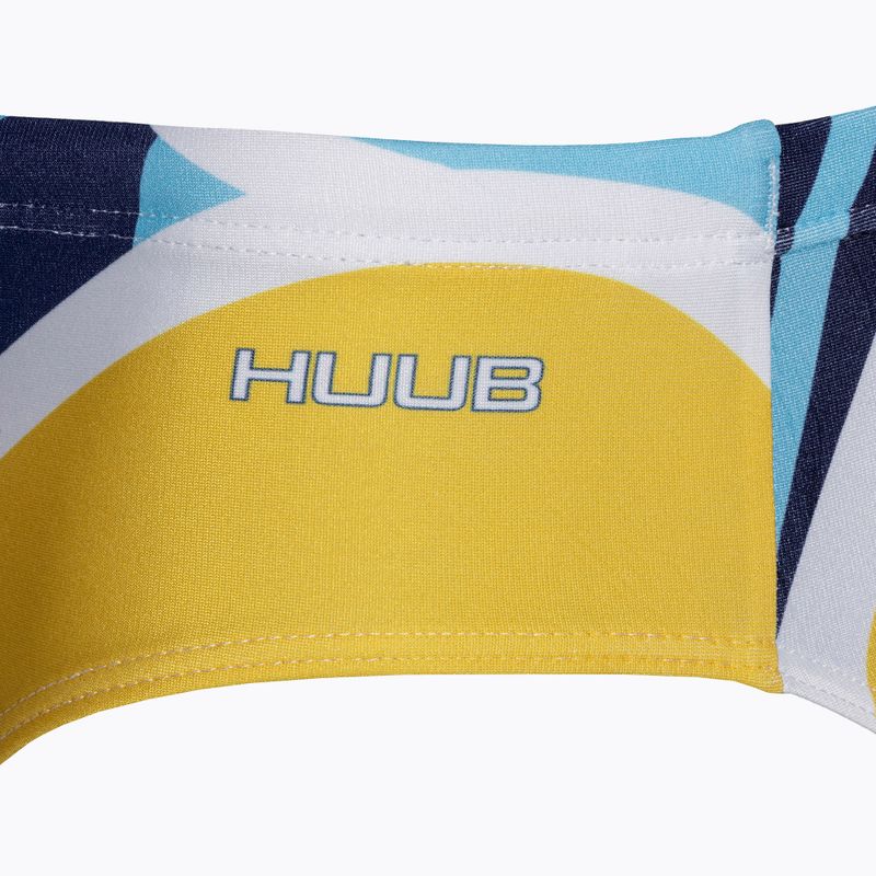 Pánské plavky  HUUB Brief Jonny navy/yellow 3