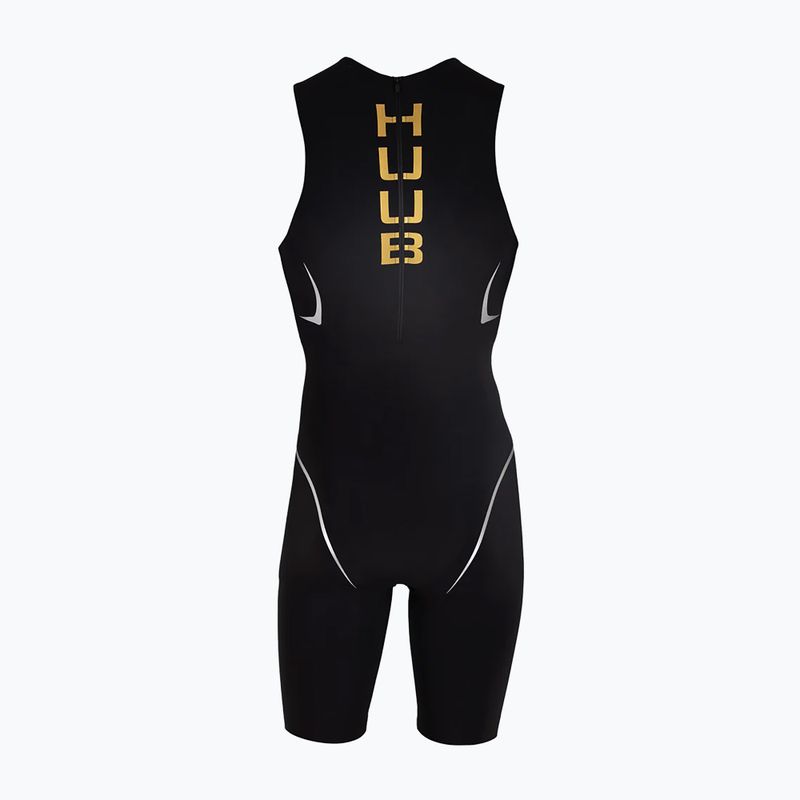 Pánské jednodílné plavky HUUB TC Performance black/gold 2