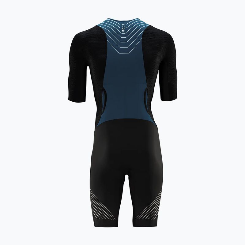 HUUB Pánský oblek Pinnacle Tri Suit steel blue 2