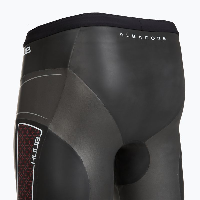 Neoprenové šortky HUUB Albacore Buoyancy Short black/silver 4