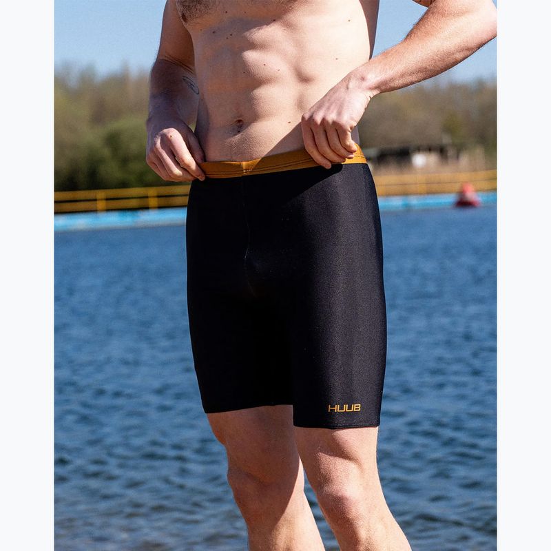Pánské plavecké jammery HUUB Jammer Jee black/orange 3