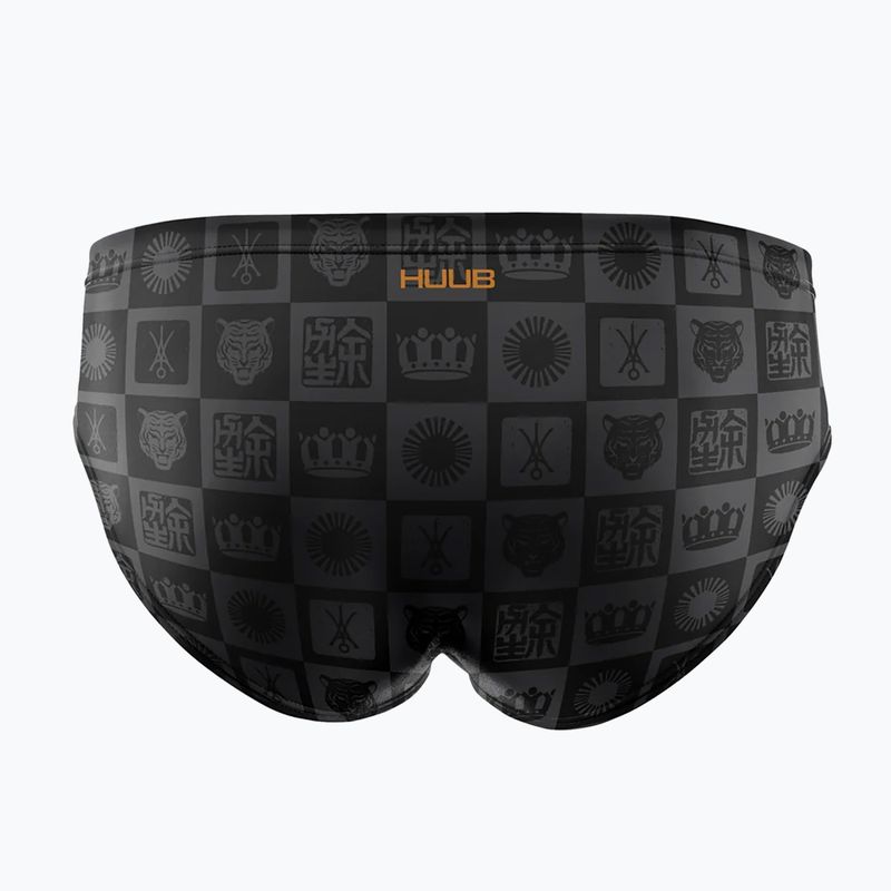 Pánské plavky  HUUB Trunk Yee gray/orange 2