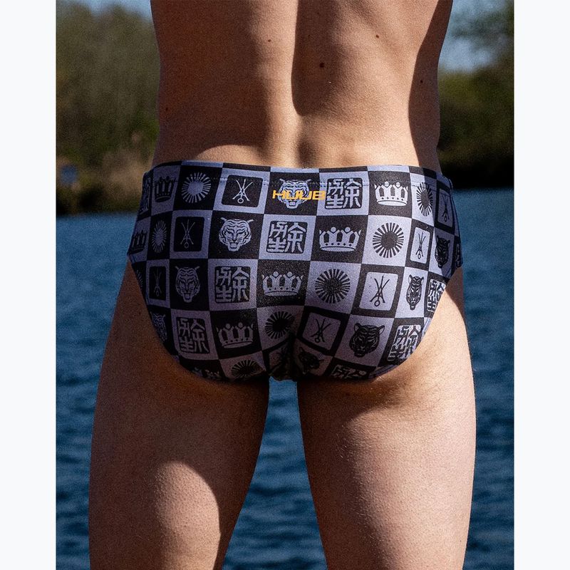 Pánské plavky  HUUB Trunk Yee gray/orange 5