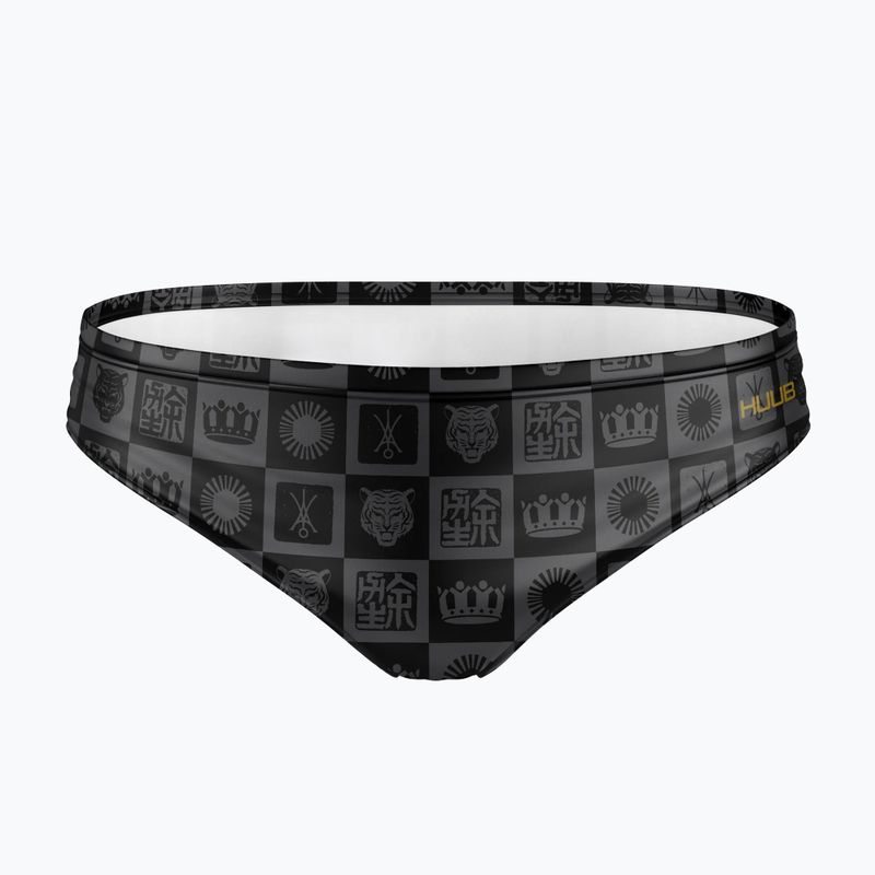 Pánské plavky HUUB Brief Yee black/orange