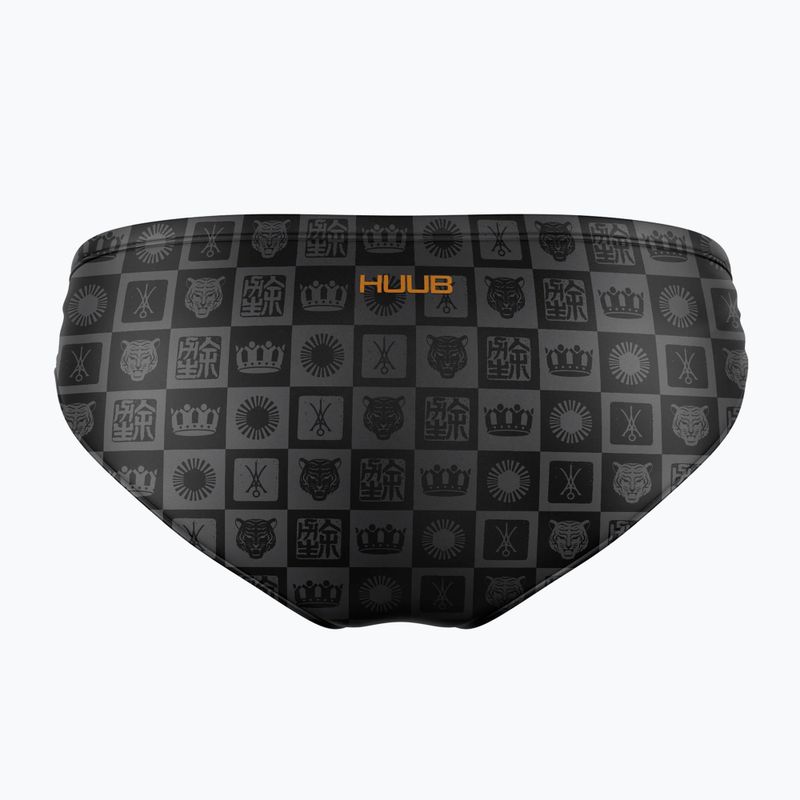 Pánské plavky HUUB Brief Yee black/orange 2