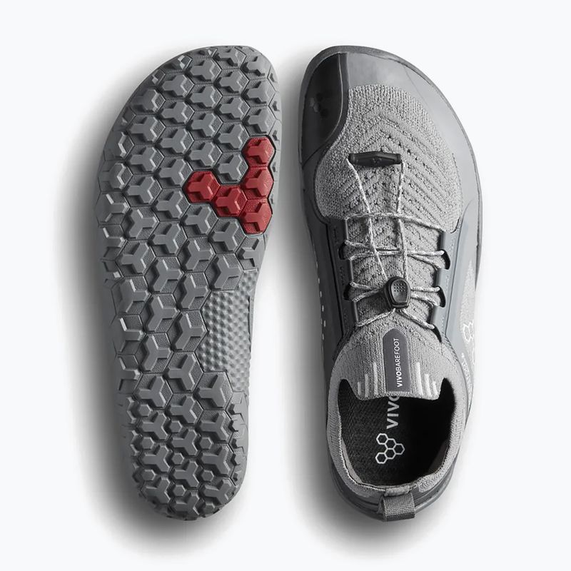 Pánské barefoot boty Vivobarefoot Primus Trail Knit Fg storm cloud 12