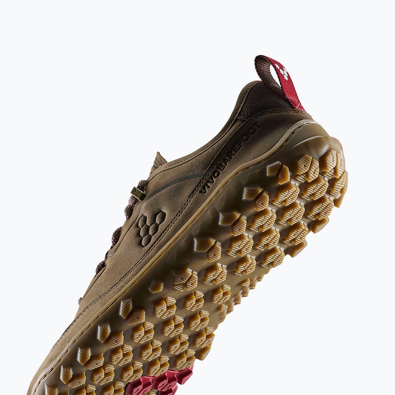 Pánské barefoot boty Vivobarefoot Tracker Leather Low bracken 8
