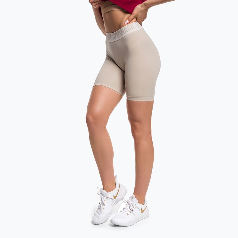 Dámské cyklistické tréninkové šortky Gymshark Fit pebble grey