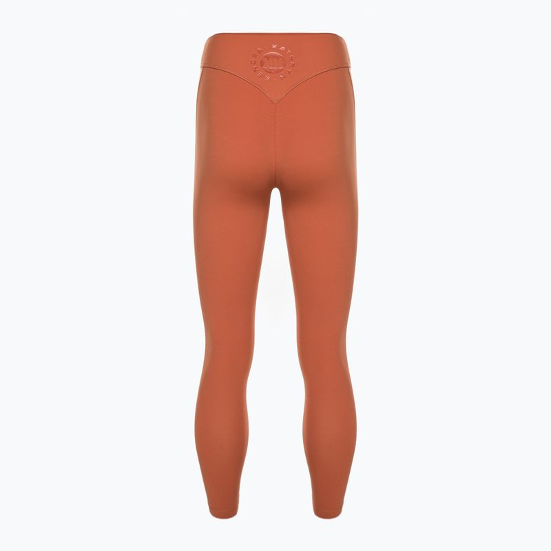Dámské tréninkové legíny Gymshark KK Twins earth orange 6