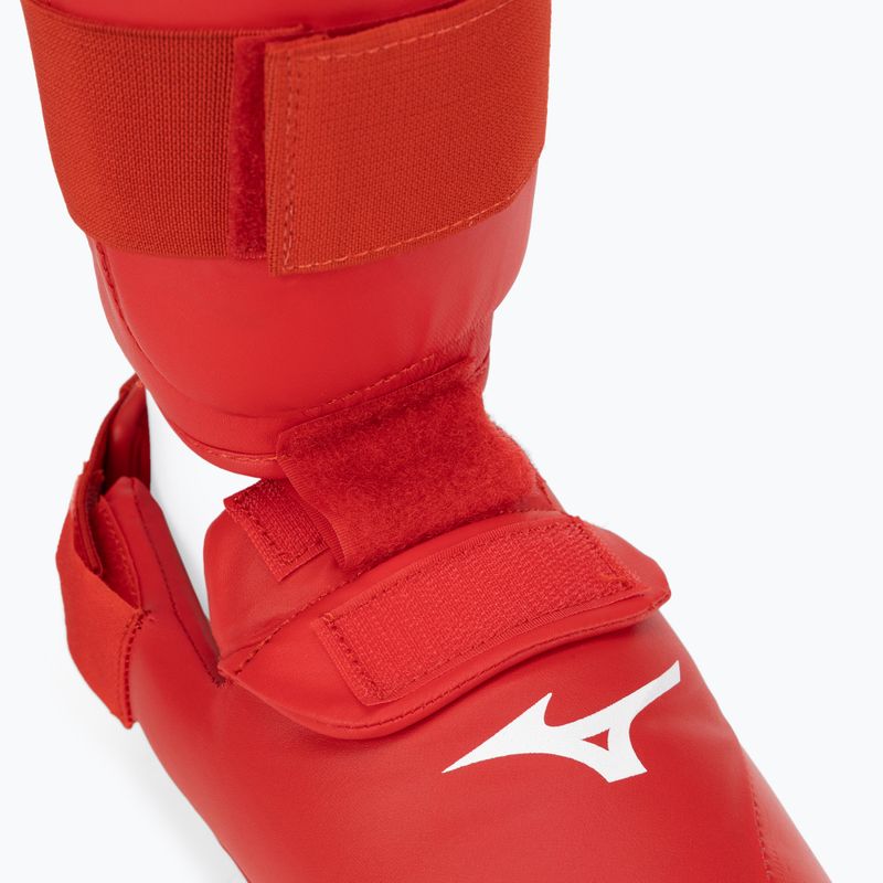 Mizuno Instep červené polstrované chrániče holeně a chodidla 23EHA10062 4