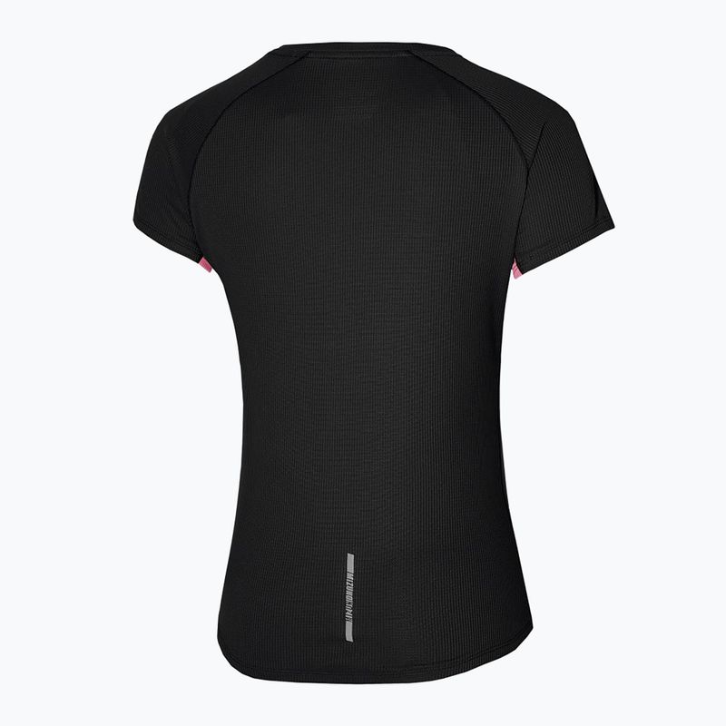 Dámské běžecké tričko Mizuno DryAeroFlow Tee black 2
