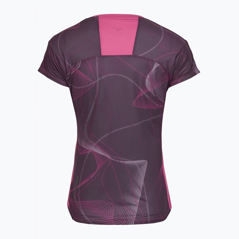 Dámské běžecké tričko Mizuno Aero Tee gape wine 2