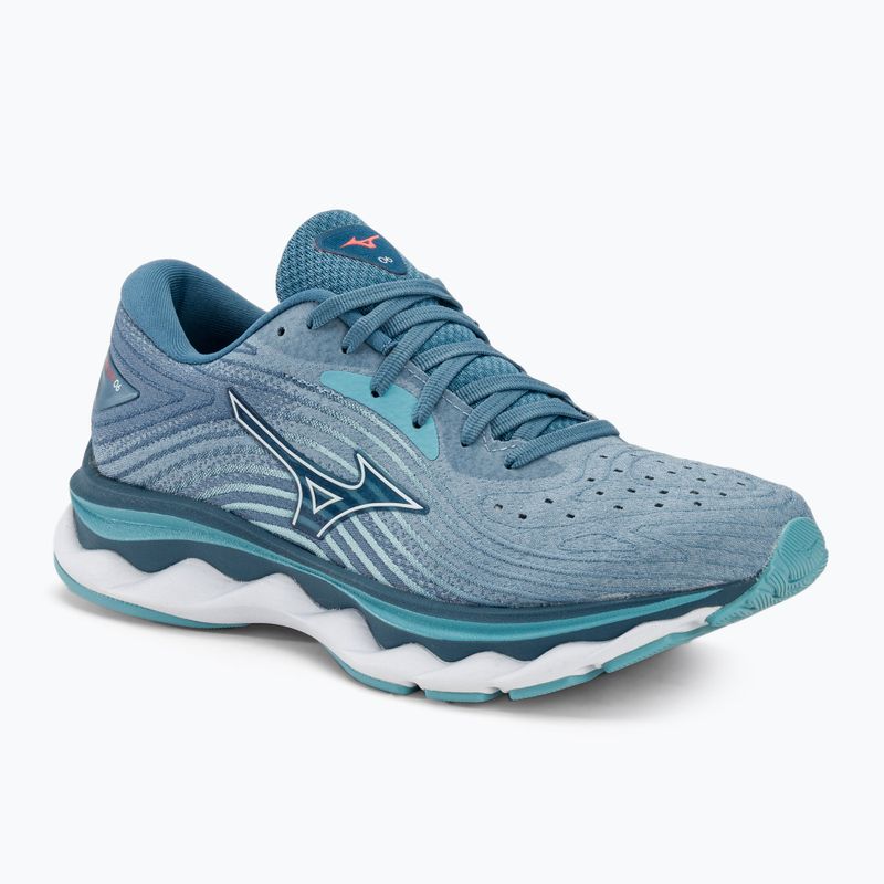 Dámské běžecké boty Mizuno Wave Sky 6 blue shadow/white/milky blue