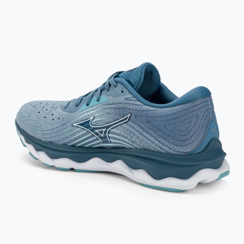 Dámské běžecké boty Mizuno Wave Sky 6 blue shadow/white/milky blue 3