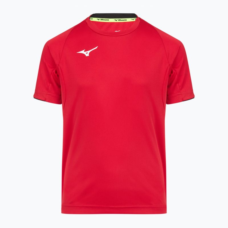 Dětské triko na trénink Mizuno Core SS red/black