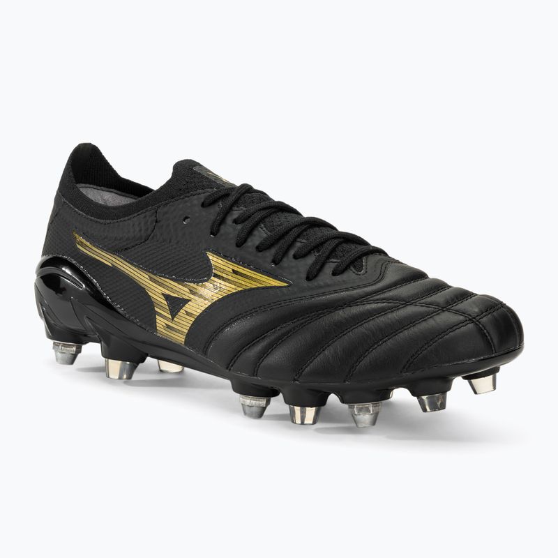 Pánské kopačky Mizuno Morelia Neo IV Beta SG black/gold/black