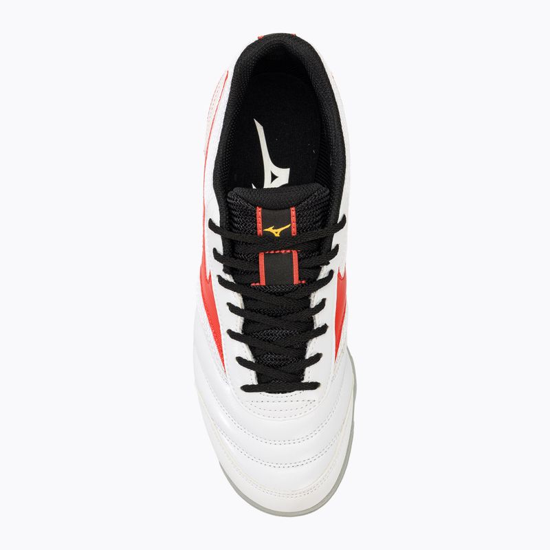 Dětské kopačky Mizuno MRL Sala Club TF Jr white/radiant red 5