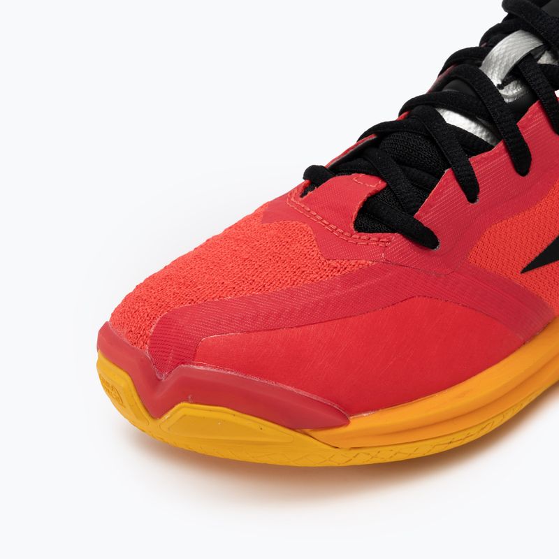 Pánské házenkářské boty Mizuno Wave Stealth Neo radiant red/white/carrot curl 7