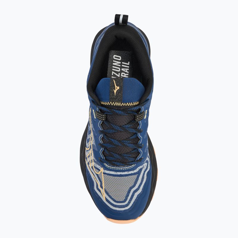 Dámské běžecké boty Mizuno Wave Daichi 8 estate blue/apricot ice/black 5