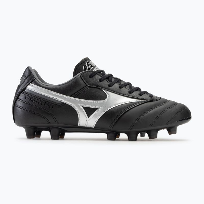 Pánské kopačky Mizuno Morelia II Pro MD black/galaxy silver/dark shadow 2