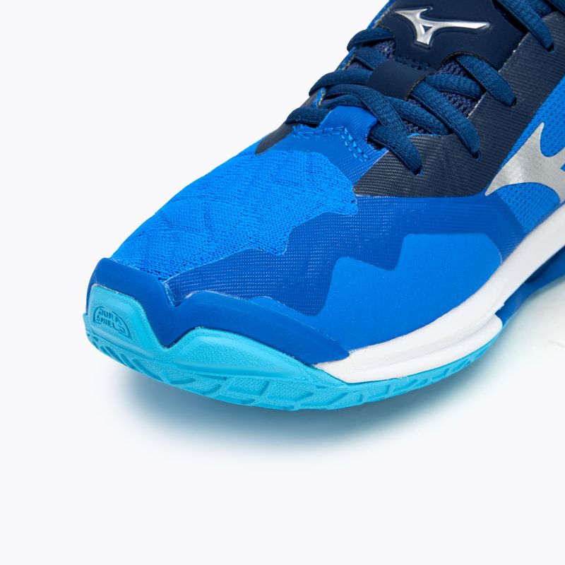 Pánské boty na házenou Mizuno Wave Stealth Neo 2 Mid mugen blue/white/estate blue 7