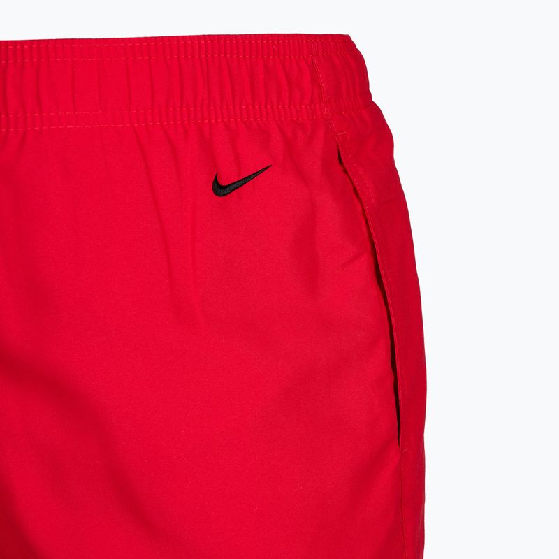 Pánské plavecké šortky Nike Swoosh Break 5" Volley červené NESSC601-614 6