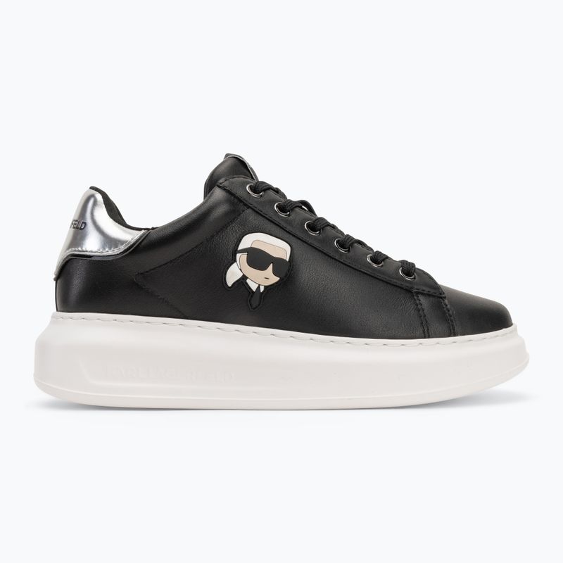 Dámské boty KARL LAGERFELD Kapri Nft Lo Lace black leather 2