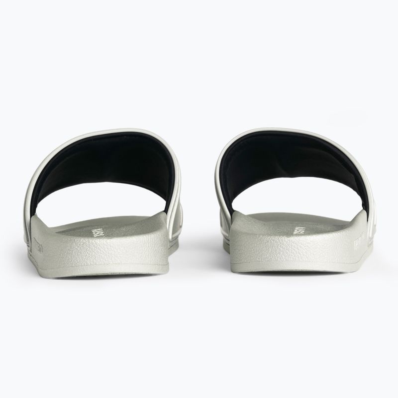 Dámské nazouváky KARL LAGERFELD Kondo 2.0 NFT Relief silver rubber 3