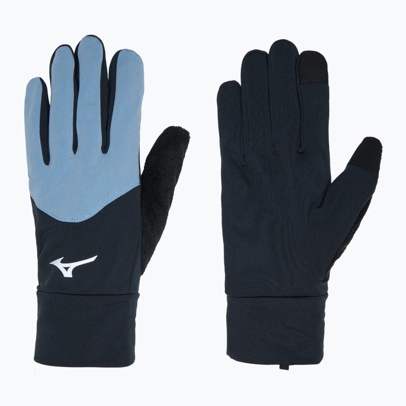 Běžecké rukavice Mizuno Warmalite black / glacier lake