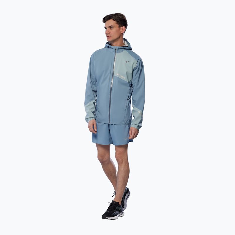 Pánská běžecká bunda Mizuno Waterproof 20K ER citadel 2