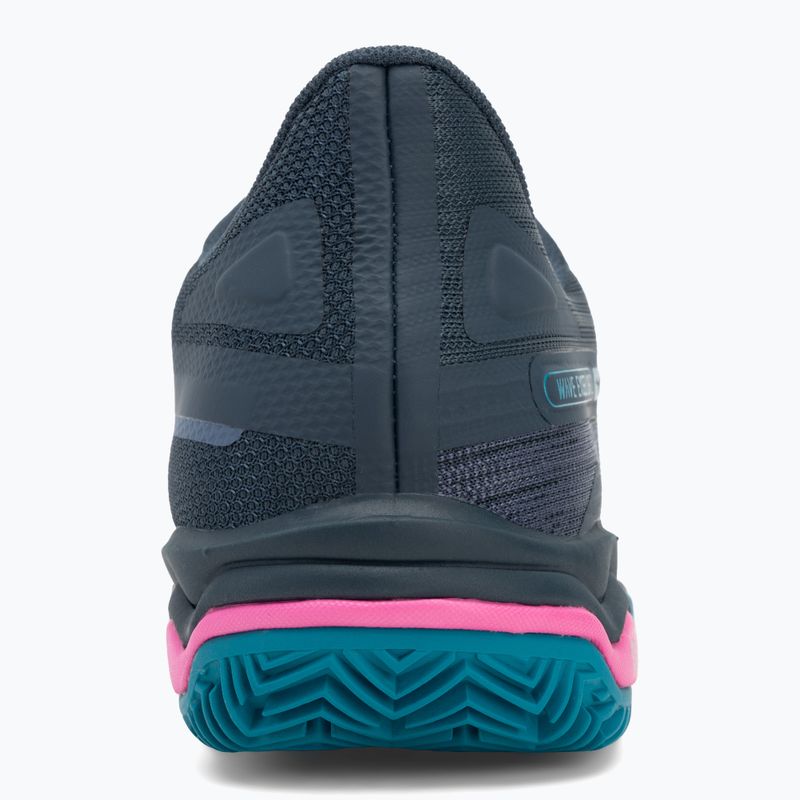 Dámské boty na padel Mizuno Wave Exceed Light 2 Padel midnight navy/ fuchsia purple/ enamel blue 6