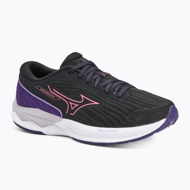 Dámské běžecké boty Mizuno Wave Revolt 3 black/camellia rose/violet indigo