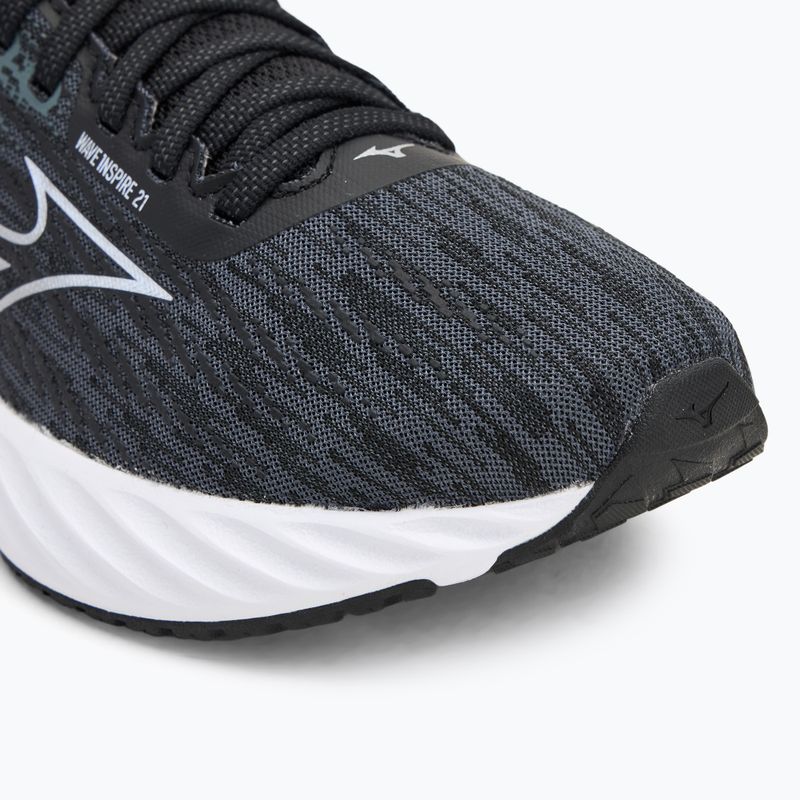 Dámské běžecké boty Mizuno Wave Inspire 21 black/silver/metallic gray 7