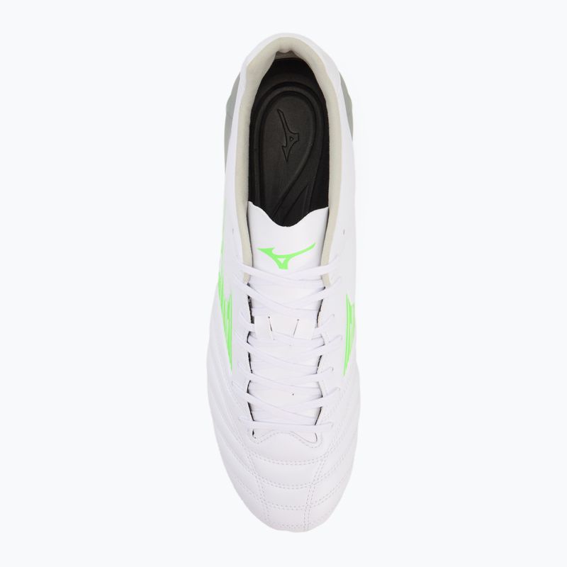 Pánské kopačky Mizuno Monarcida Neo III Pro Md white/neon green 5