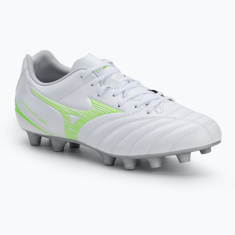 Pánské kopačky Mizuno Monarcida Neo III Select Md white/neon green