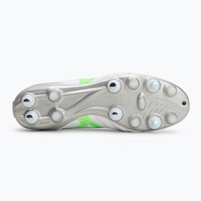 Pánské kopačky Mizuno Morelia Neo IV Pro Mix white/neon green/cool gray 3c 4