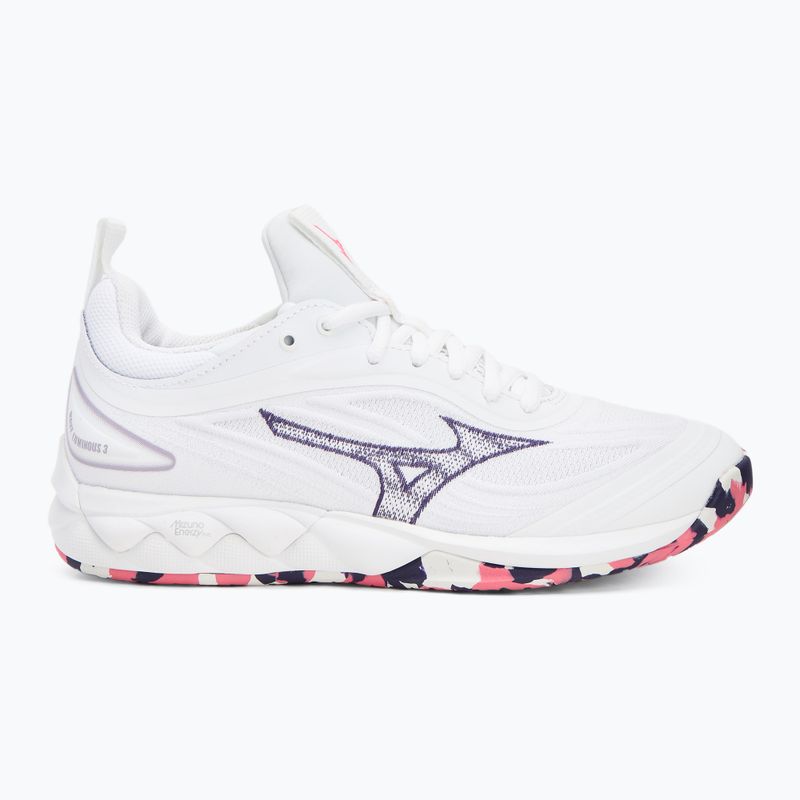 Volejbalové boty Mizuno Wave Luminous 3 white/violet indigo/camellia rose 2