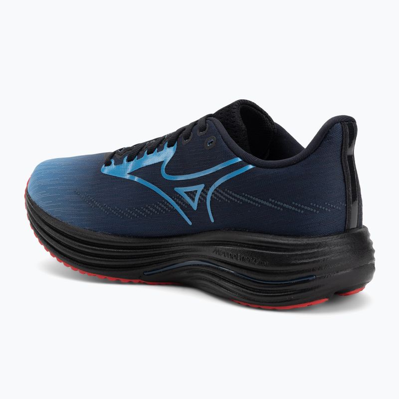 Bežecké boty Mizuno Wave Rider 29 amsterdam black/all aboard/high risk red 3
