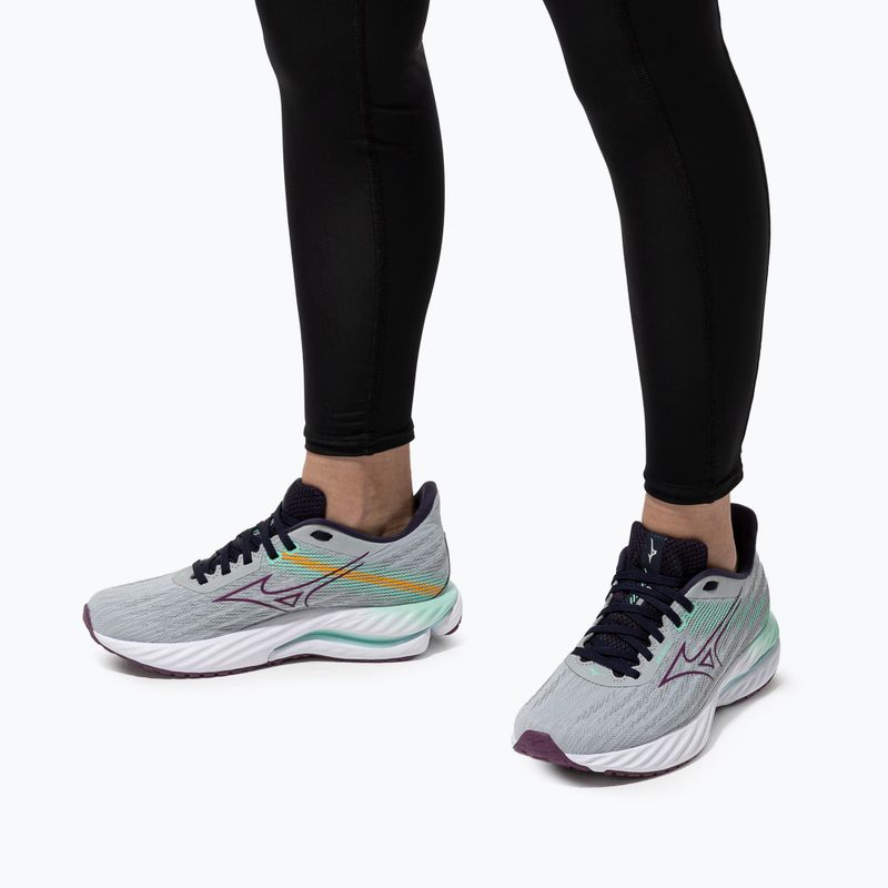 Dámské běžecké boty Mizuno Wave Inspire 21 pearl blue/dark purple/ice green 8
