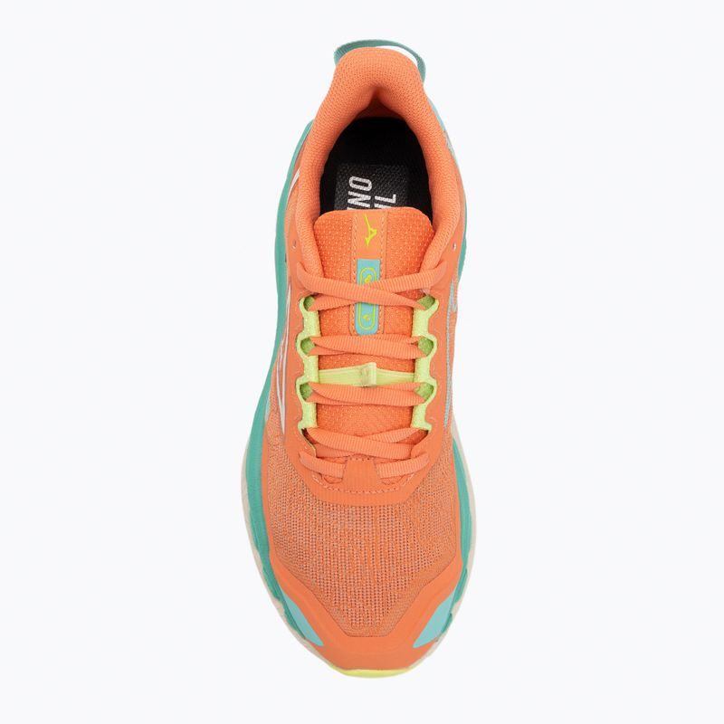 Dámské běžecké boty Mizuno Wave Mujin 11 fresh salmon/pristine/sharp green 5