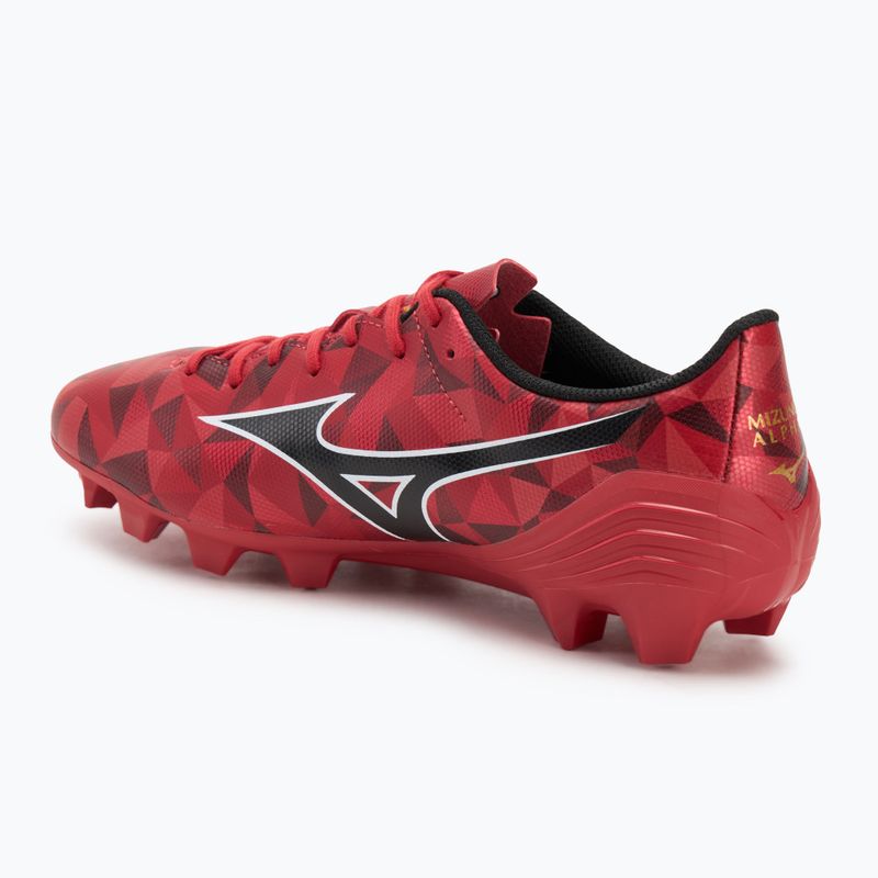 Pánské kopačky Mizuno α II Select Md morelia 40th red/black/gold 3