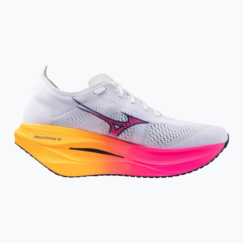Běžecké boty Mizuno Wave Rebellion Pro 3 white/pink tetra/tang orange 9