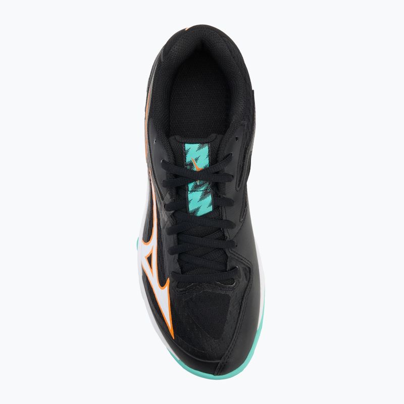 Volejbalové boty Mizuno Thunder Blade Z black/tangelo/ice green 5