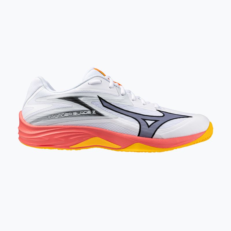 Volejbalové botyMizuno Thunder Blade Z white/fiery coral 2/citrus 8