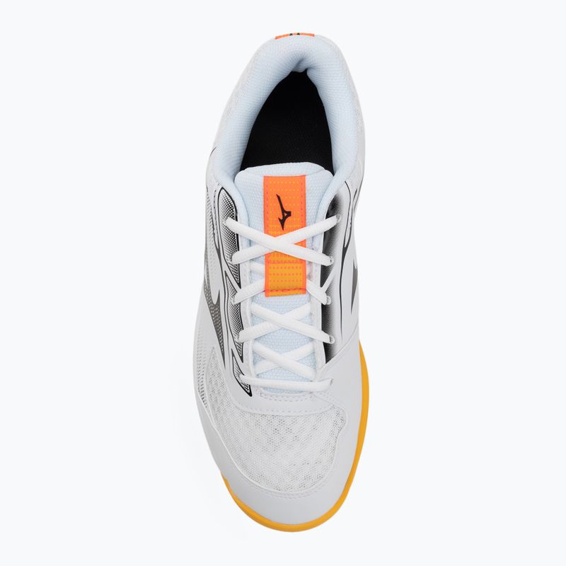 Volejbalové boty Mizuno Cyclone Speed 5 white/fiery coral 2/citrus 5