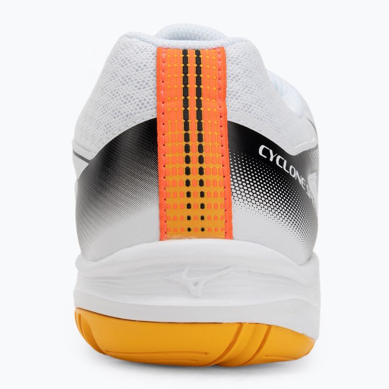 Volejbalové boty Mizuno Cyclone Speed 5 white/fiery coral 2/citrus 6
