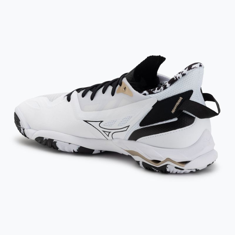 Boty na házenou Mizuno Wave Mirage 5 white/black/ge gold 3
