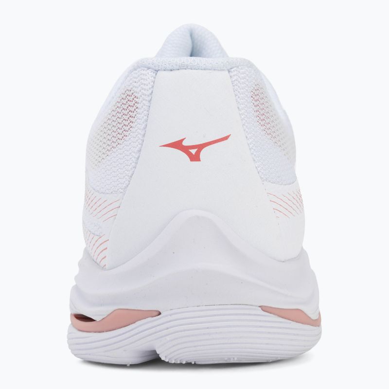 Dámské volejbalové boty Mizuno Wave Lightning Pro white/rose elegance/lava falls 6