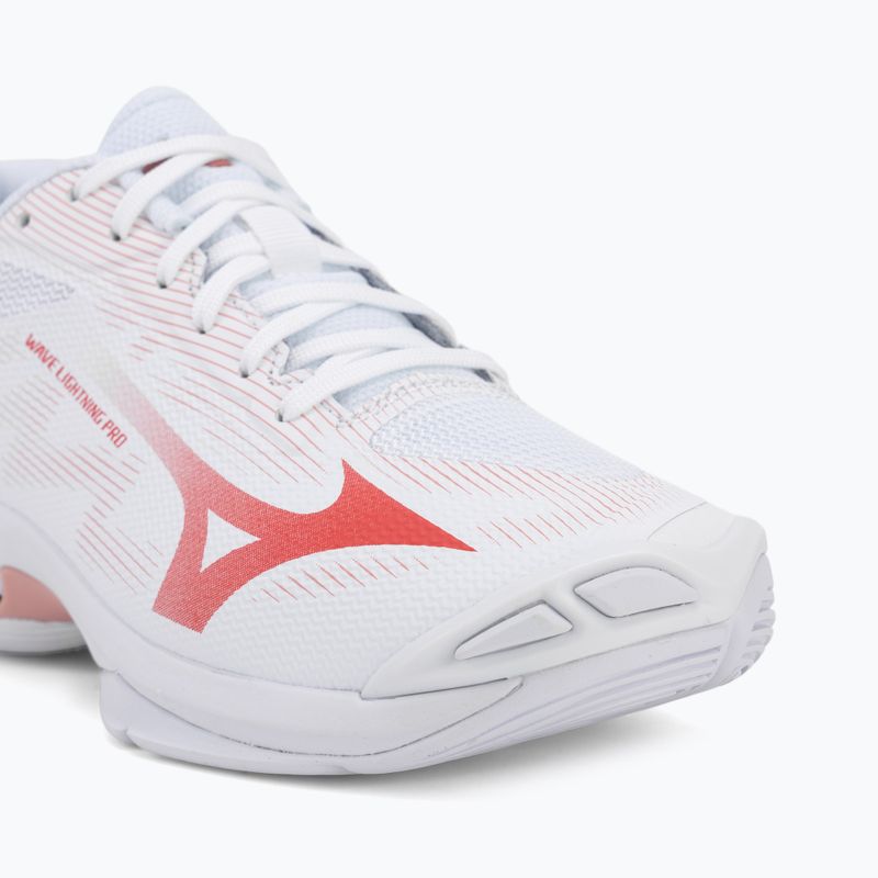 Dámské volejbalové boty Mizuno Wave Lightning Pro white/rose elegance/lava falls 7