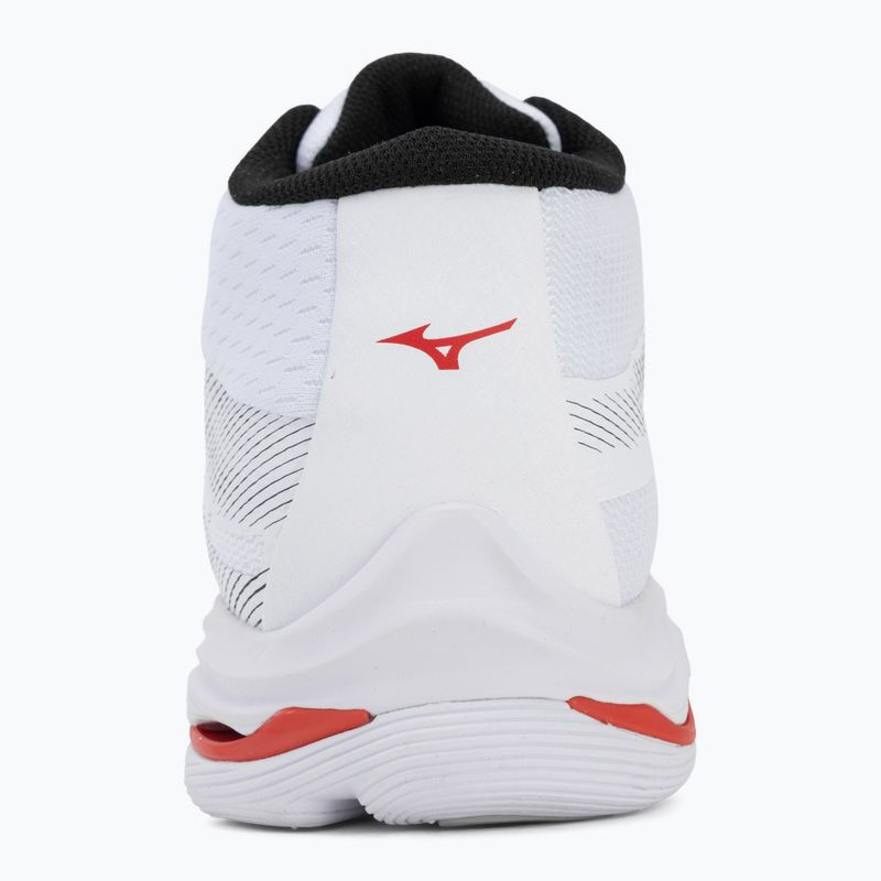 Volejbalové boty Mizuno Wave Lightning Pro Mid white/black/fiery red 6